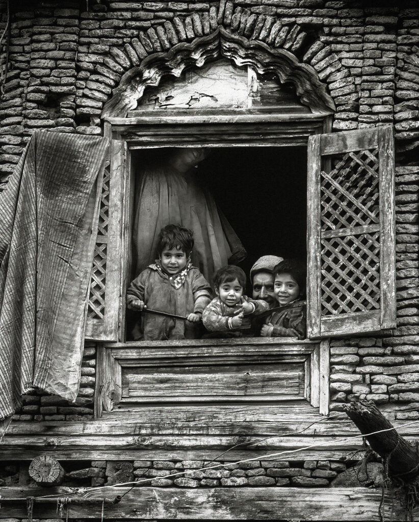 Through an Open WIndow Kashmir 1973 - Bob Rottenberg